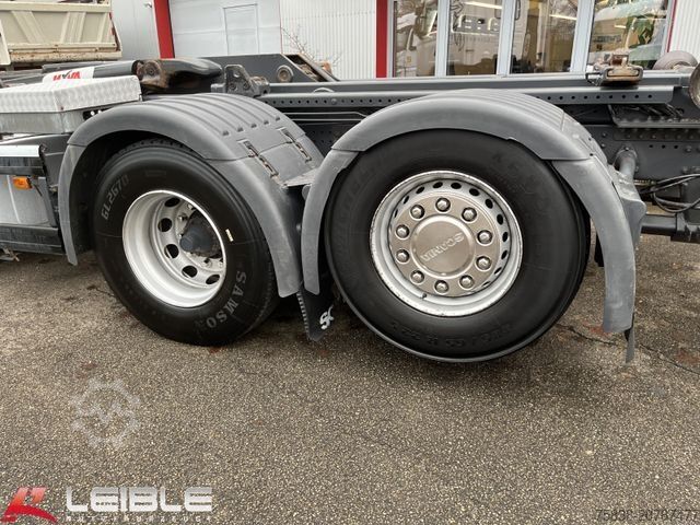 Abrollkipper SCANIA R 450LB*6x2*Hyva*Lift/Lenk*2Tank*Standklima*ADR*