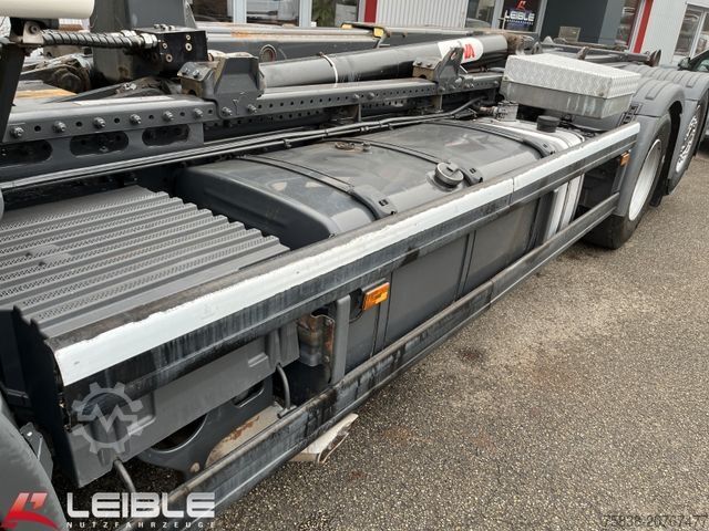 Abrollkipper SCANIA R 450LB*6x2*Hyva*Lift/Lenk*2Tank*Standklima*ADR*