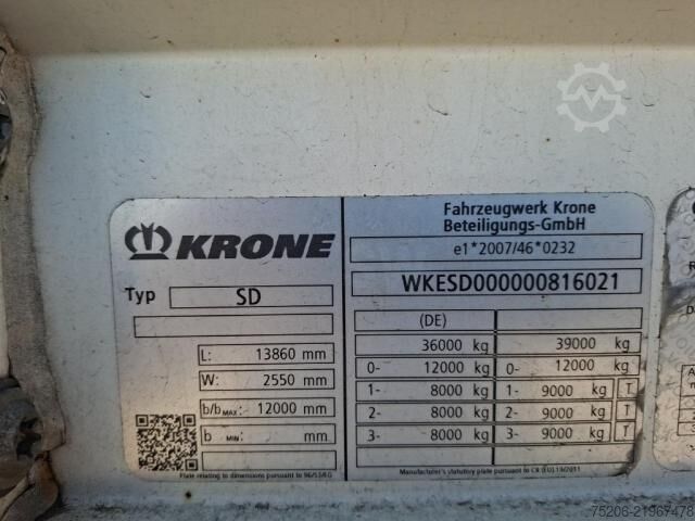 Auflieger Krone Profi Liner Standard