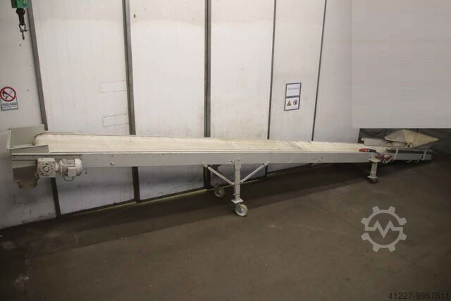 Conveyor belt 70 m/min unbekannt 7625 x 645 mm