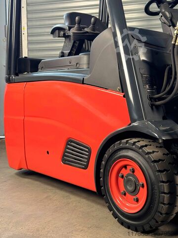 Electric 3-wheeler Linde E16-01 - Freihub - Batterie 94% - Service Neu