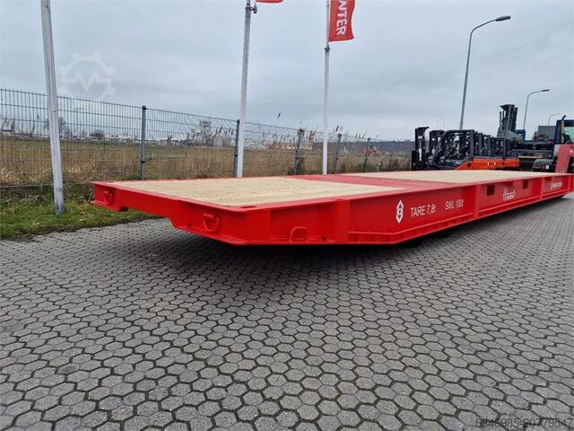 Be- und Entlademaschine Novatech Roll Trailer 100T-40FT
