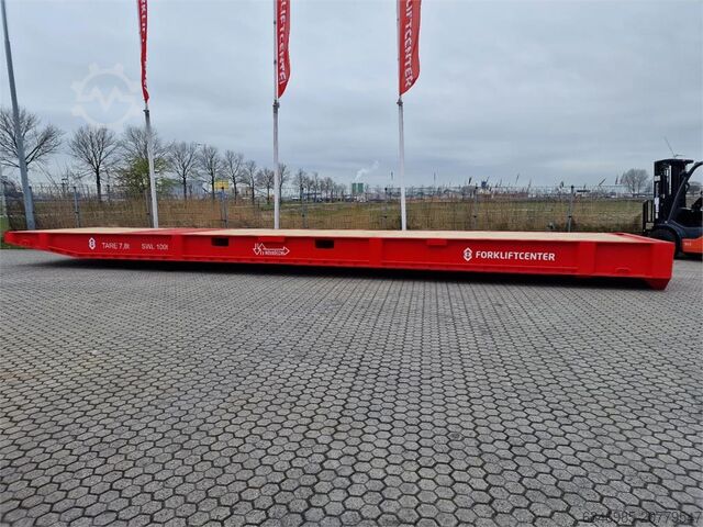Be- und Entlademaschine Novatech Roll Trailer 100T-40FT