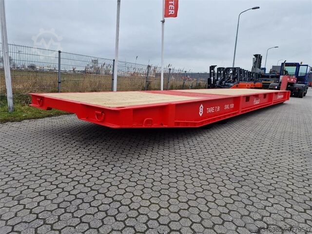 Be- und Entlademaschine Novatech Roll Trailer 100T-40FT