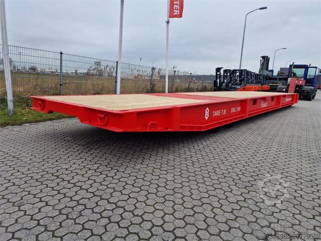 Be- und Entlademaschine  Novatech Roll Trailer 100T-40FT