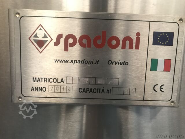 Spadoni, Videojet Robix, Arca Labelling, 6 HL Brewhouse (2014) Spadoni, Videojet Sudhaus