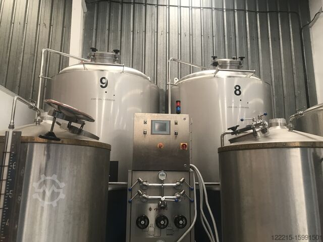 Spadoni, Videojet Robix, Arca Labelling, 6 HL Brewhouse (2014) Spadoni, Videojet Sudhaus