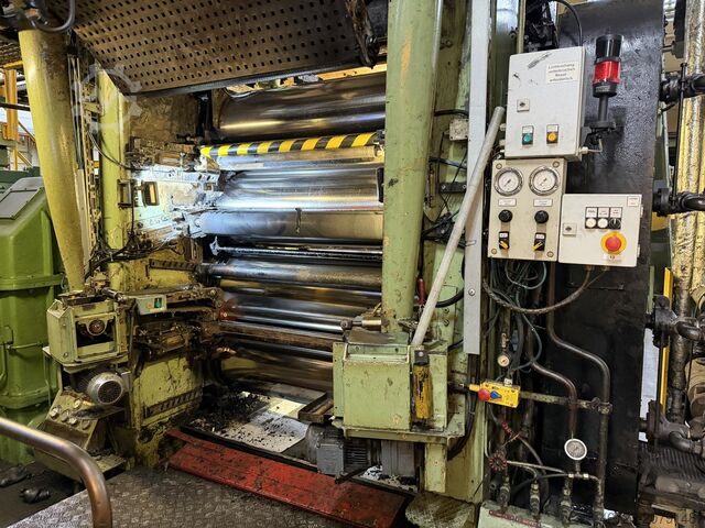 4-Walzen-Gummikalander Comerio 18 x 54