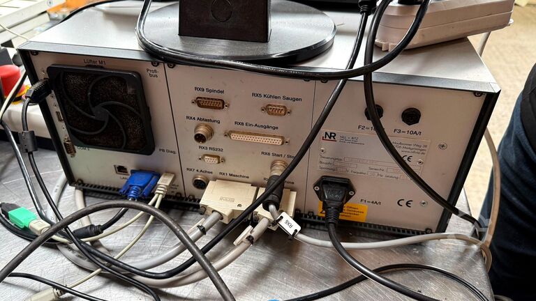 Ritz- und Nadelprägemaschine / Gravierm. Nill + Ritz TSM 15-10-UG