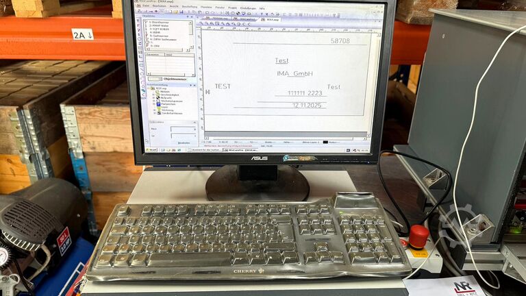 Ritz- und Nadelprägemaschine / Gravierm. Nill + Ritz TSM 15-10-UG