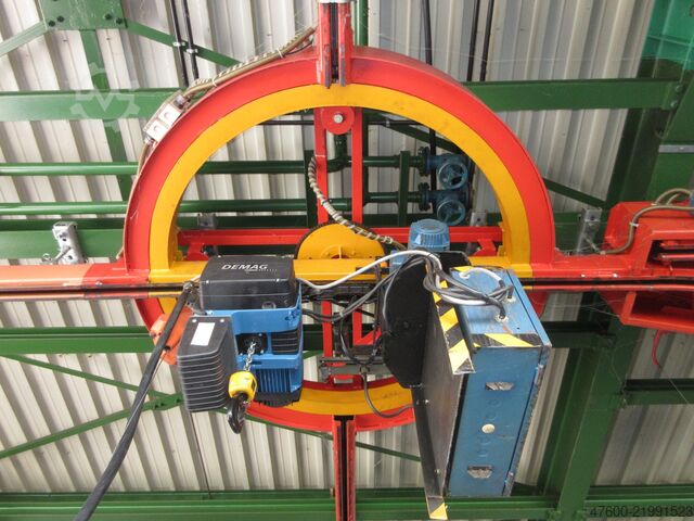 Gantry crane Sky Hall Crane Demag KBK2-R Weiche Schwenkscheibe KBK 2 II KBK2 125 250 500 1000KG