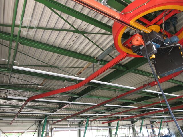 Gantry crane Sky Hall Crane Demag KBK2-R Weiche Schwenkscheibe KBK 2 II KBK2 125 250 500 1000KG
