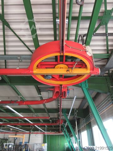 Gantry crane Sky Hall Crane Demag KBK2-R Weiche Schwenkscheibe KBK 2 II KBK2 125 250 500 1000KG