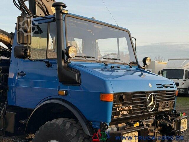 Dreiseitenkipper LKW Unimog U1650 Hiab 071AW - 5+6 Steuerkreis - 2Zapfwellen