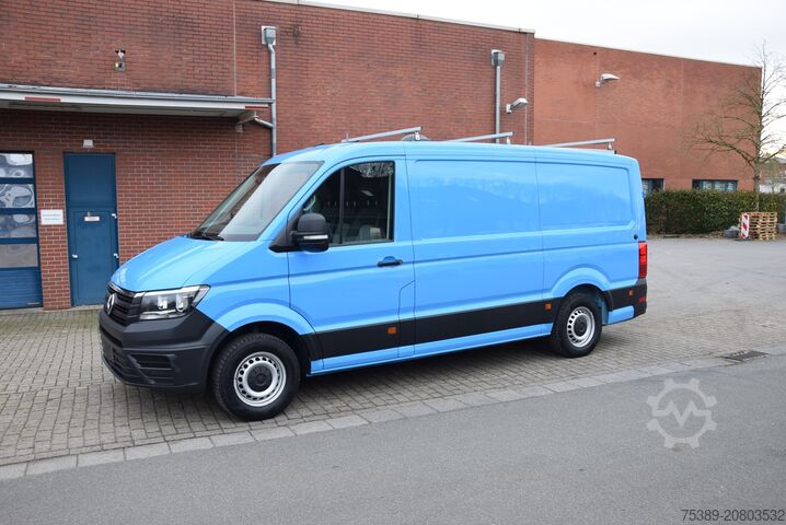 Panel van VW Crafter  35 Flach Werkstattwagen Regale AHK Klima