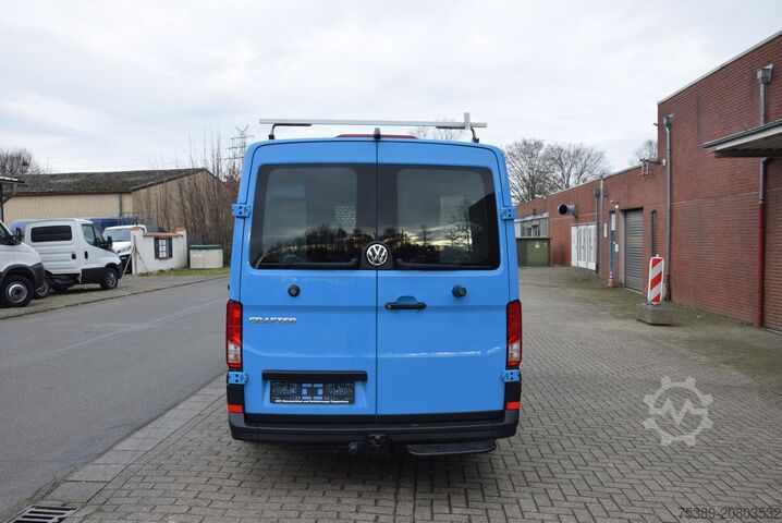 Panel van VW Crafter  35 Flach Werkstattwagen Regale AHK Klima