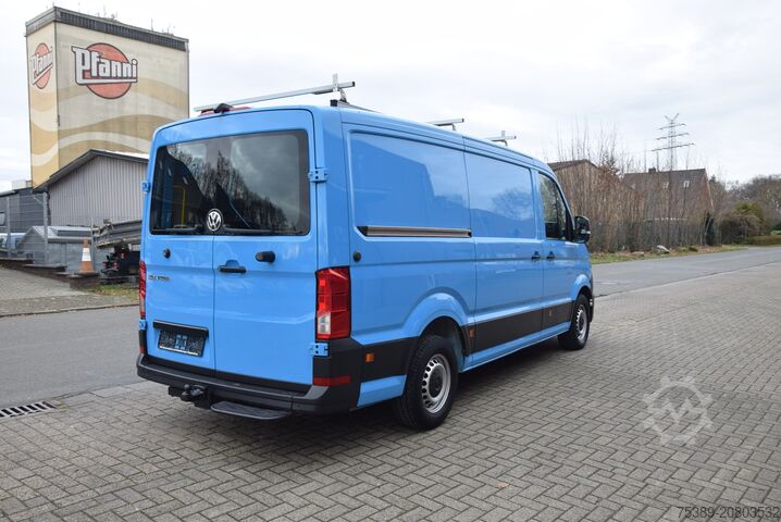 Panel van VW Crafter  35 Flach Werkstattwagen Regale AHK Klima