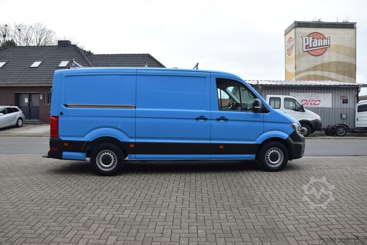 Panel van VW Crafter  35 Flach Werkstattwagen Regale AHK Klima
