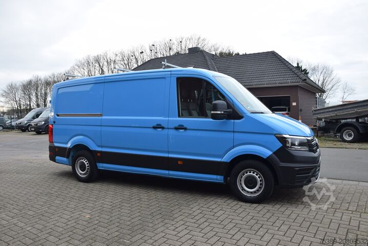 Panel van VW Crafter  35 Flach Werkstattwagen Regale AHK Klima