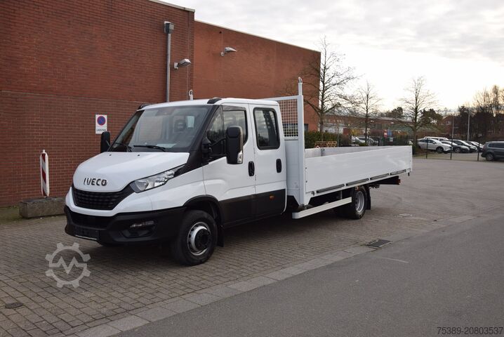 Pritschenwagen Iveco Daily 70 C18 Doka Pritsche 7-Sitzer AHK 3,5 To