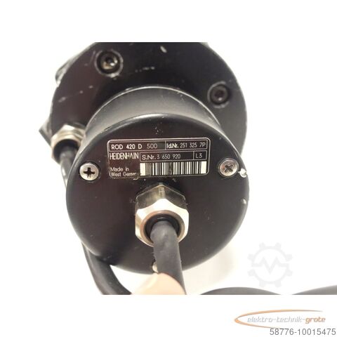 Control unit Baumüller GSF 45-LB Servomotor SN:91204994 + ROD 420 D 500  . 251 325 7P