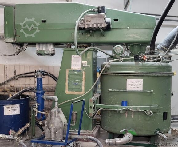 45 kW Dissolver By Drais Model RN 3-45 AS VAC For Work On Vacuum With Mixing Pan 2000 L DRAIS RN 3-45 AS VAC