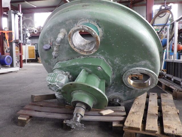 45 kW Dissolver By Drais Model RN 3-45 AS VAC For Work On Vacuum With Mixing Pan 2000 L DRAIS RN 3-45 AS VAC