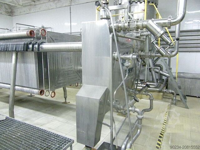1000 mm x 1000 mm Edelstahl-Klärfilterpresse Seitz Orion Typ OF 100/150, 310 m² SEITZ OF100/150