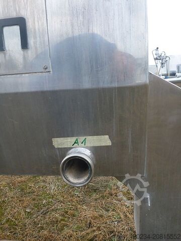 1000 mm x 1000 mm Edelstahl-Klärfilterpresse Seitz Orion Typ OF 100/150, 310 m² SEITZ OF100/150