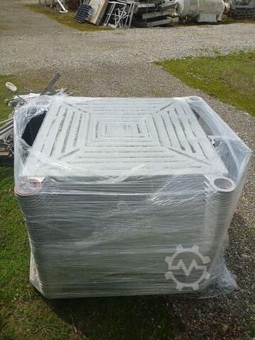 1000 mm x 1000 mm Edelstahl-Klärfilterpresse Seitz Orion Typ OF 100/150, 310 m² SEITZ OF100/150