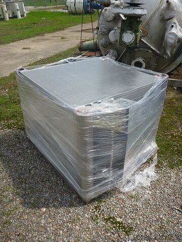 1000 mm x 1000 mm Edelstahl-Klärfilterpresse Seitz Orion Typ OF 100/150, 310 m² SEITZ OF100/150