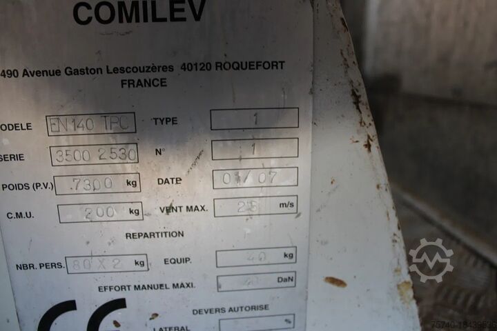 Lifting platform Renault Midlum 220 + 14METER + EURO 5