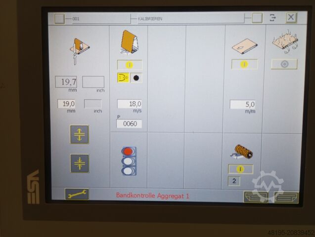 Breitbandschleifmaschine Bütfering SWT 315/C