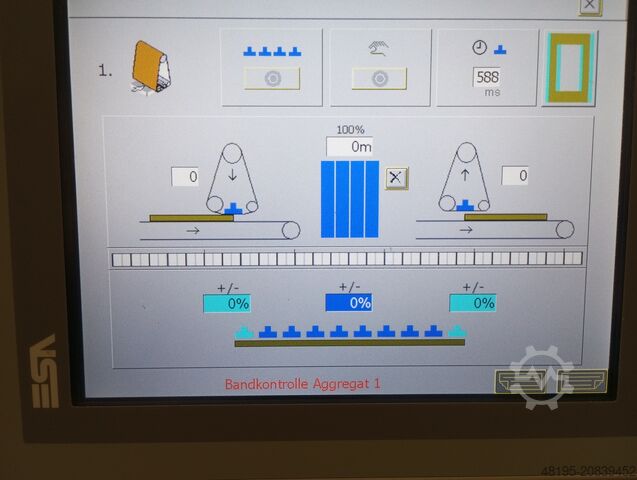 Breitbandschleifmaschine Bütfering SWT 315/C