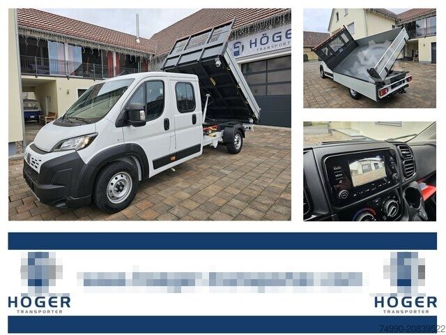 Transporter mit Kipper Fiat Ducato MAXI Serie10-9.2 2025 DOKA Kipper AHK