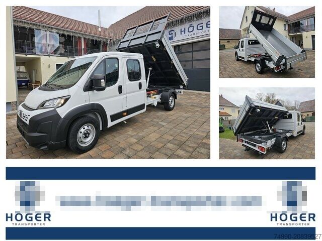 Transporter mit Kipper Fiat Ducato MAXI Serie10-9.2 2025 DOKA Kipper AHK