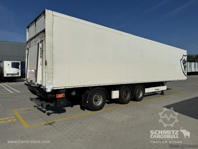 Box semitrailer Krone Trockenfrachtkoffer Standard Ladebordwand