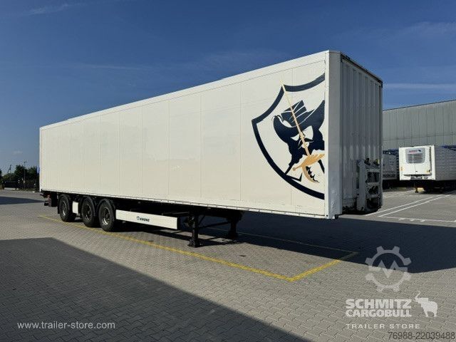 Box semitrailer Krone Trockenfrachtkoffer Standard Ladebordwand