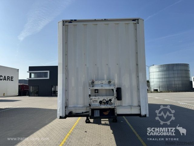 Box semitrailer Krone Trockenfrachtkoffer Standard Ladebordwand