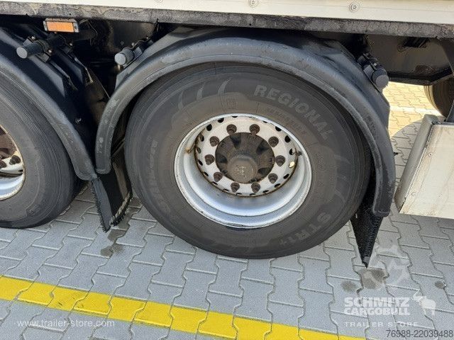 Box semitrailer Krone Trockenfrachtkoffer Standard Ladebordwand