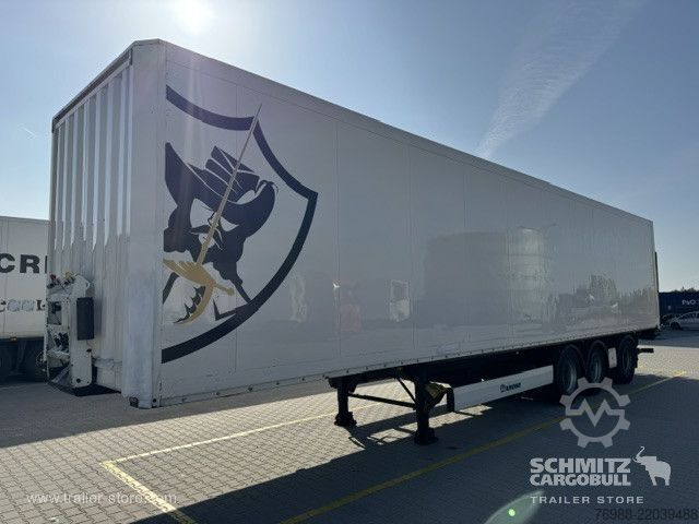 Box semitrailer Krone Trockenfrachtkoffer Standard Ladebordwand