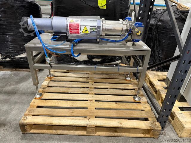 Beverage production machine Seveo Fluss 2x cyclised pump for Intamac filler, with shut-out valves