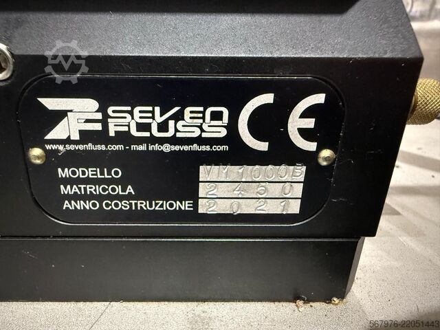 Beverage production machine Seveo Fluss 2x cyclised pump for Intamac filler, with shut-out valves