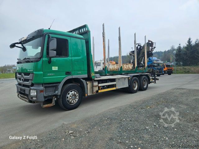 Logging truck Mercedes-Benz 2651  6X4 BB MP3 Kran Epsilon 105