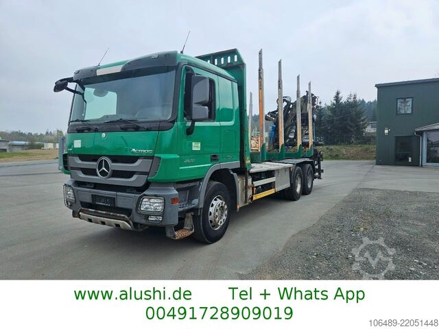 Logging truck Mercedes-Benz 2651  6X4 BB MP3 Kran Epsilon 105