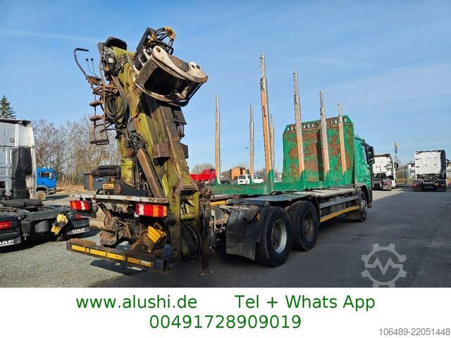 Logging truck Mercedes-Benz 2651  6X4 BB MP3 Kran Epsilon 105