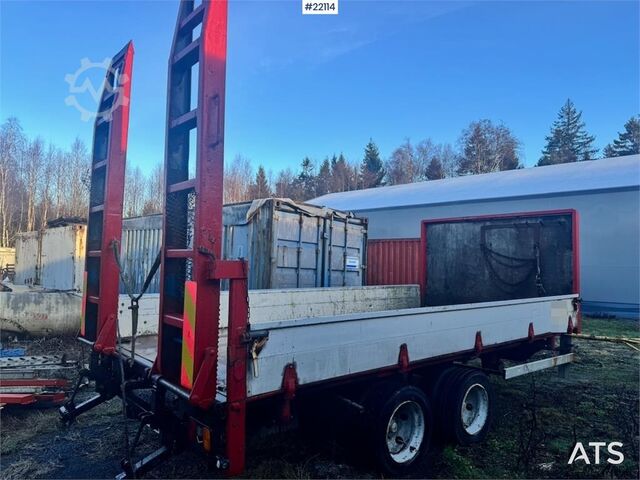 Low loader  Mueller Maskinhenger