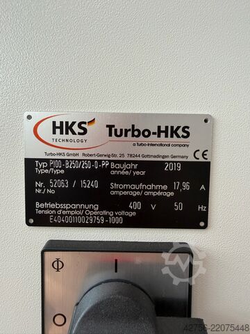 Turbo-HKS centrifugal vibratory finishing machine Turbo-HKS P100-B250/250-0-PP