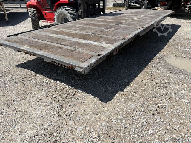 Swap body open Wecon 7,82m Plattform VERZINKT Niedrig