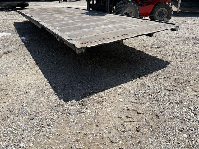 Swap body open Wecon 7,82m Plattform VERZINKT Niedrig